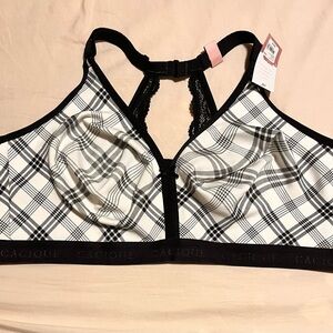 Cacique cotton collection unlined full coverage no wire bra